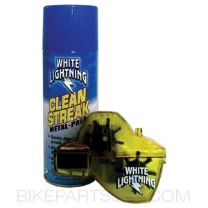 White Lightning Chain Cleaner with Clean Streak 