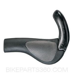 Ergon GR2 Grips with Carbon Bar End 
