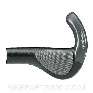 Ergon GR2 Grips with Magnesium Bar End 